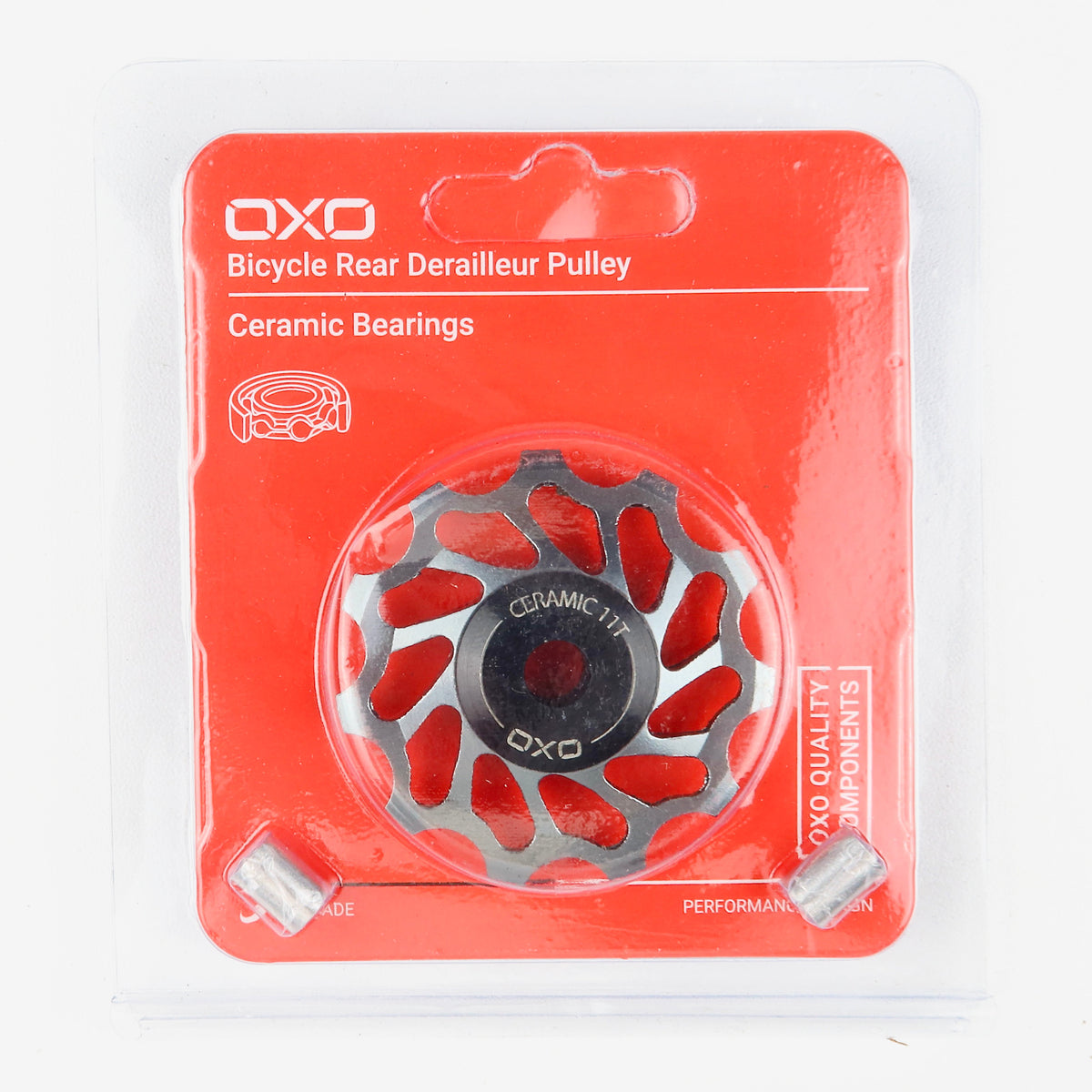Rotellina del deragliatore posteriore OXO con cuscinetti ceramici