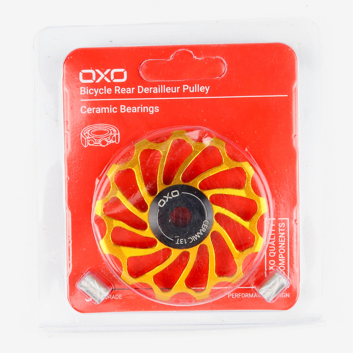 Rotellina del deragliatore posteriore OXO con cuscinetti ceramici