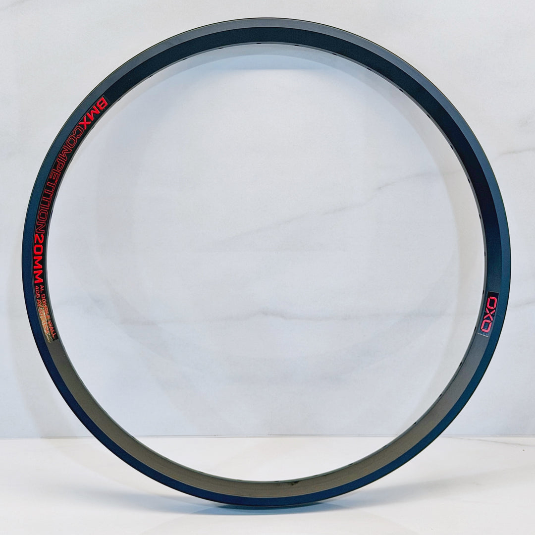 Oxo BMX Competition 20 mm Aluminum Alloy Double Wall Rims (1 set)