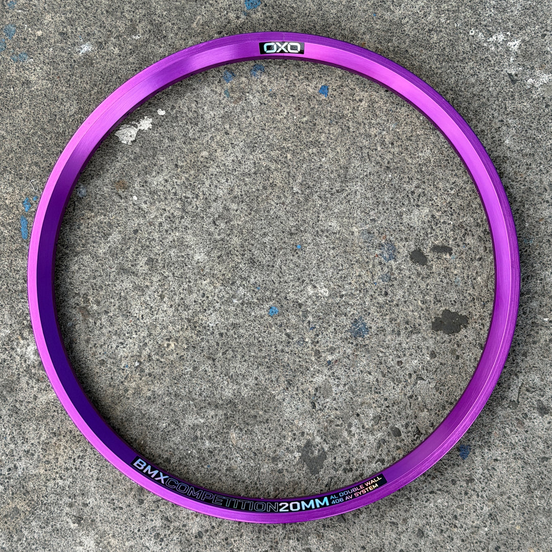 Oxo BMX Competition 20 mm Aluminum Alloy Double Wall Rims (1 set)