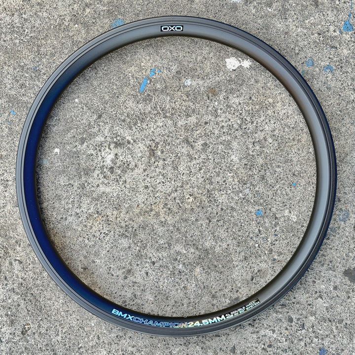 Rims OXO BMX Champion 24.5 mm (Alloy Double Wall, 20" 406 ETRTO, AV, 1 Set)
