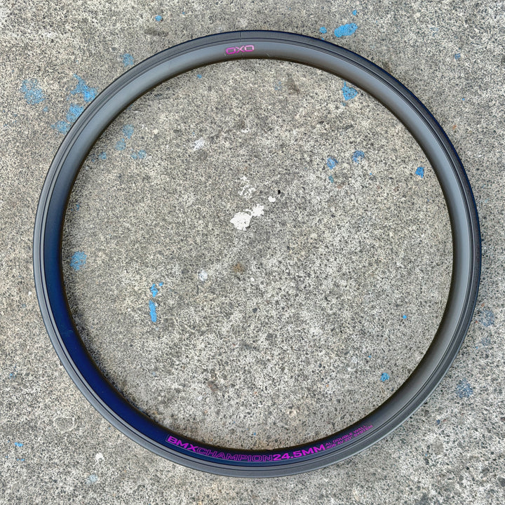 Rims OXO BMX Champion 24.5 mm (Alloy Double Wall, 20" 406 ETRTO, AV, 1 Set)