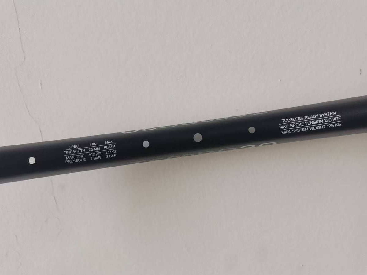 ขอบล้ออัลลอยแบบ Clincher Strummer Tempo30 รองรับยาง Tubeless Ready (1 ชิ้น)