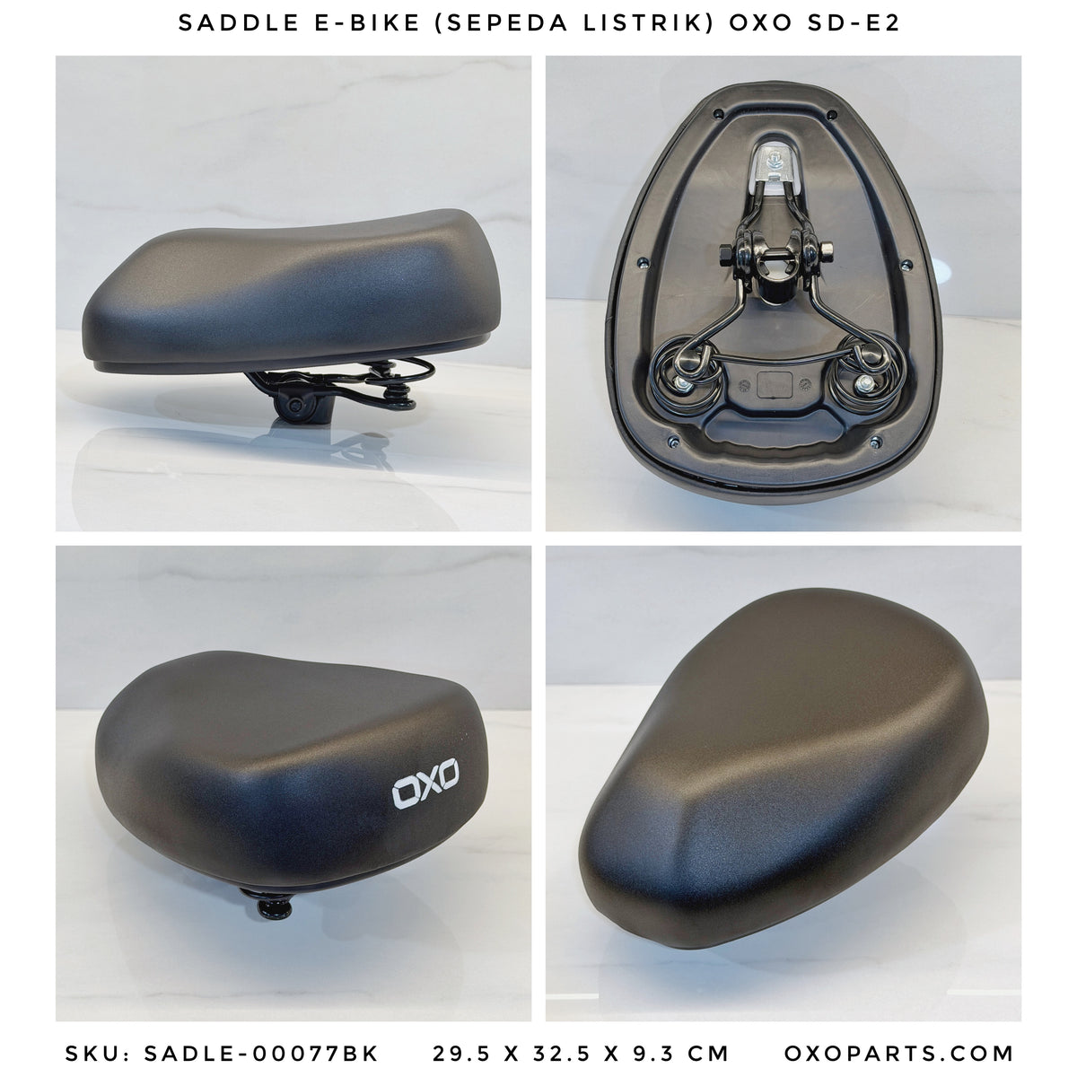 Sella per bicicletta elettrica OXO SD-E2