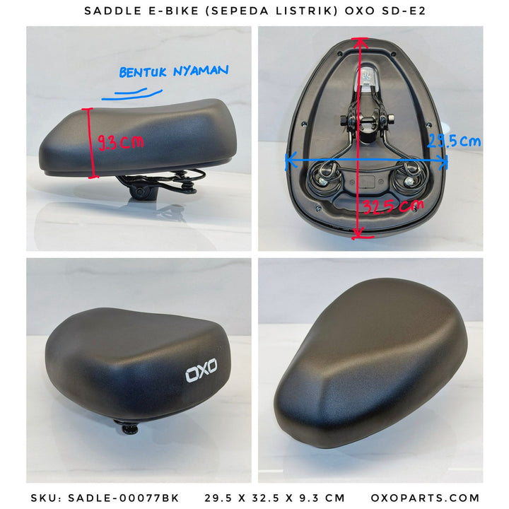 Saddle OXO SD-E2 Sepeda Listrik