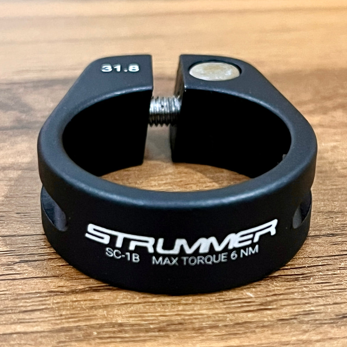 Sattelstützenklemme Strummer SC-1B mit einem Bolzen (31.8/34.9)