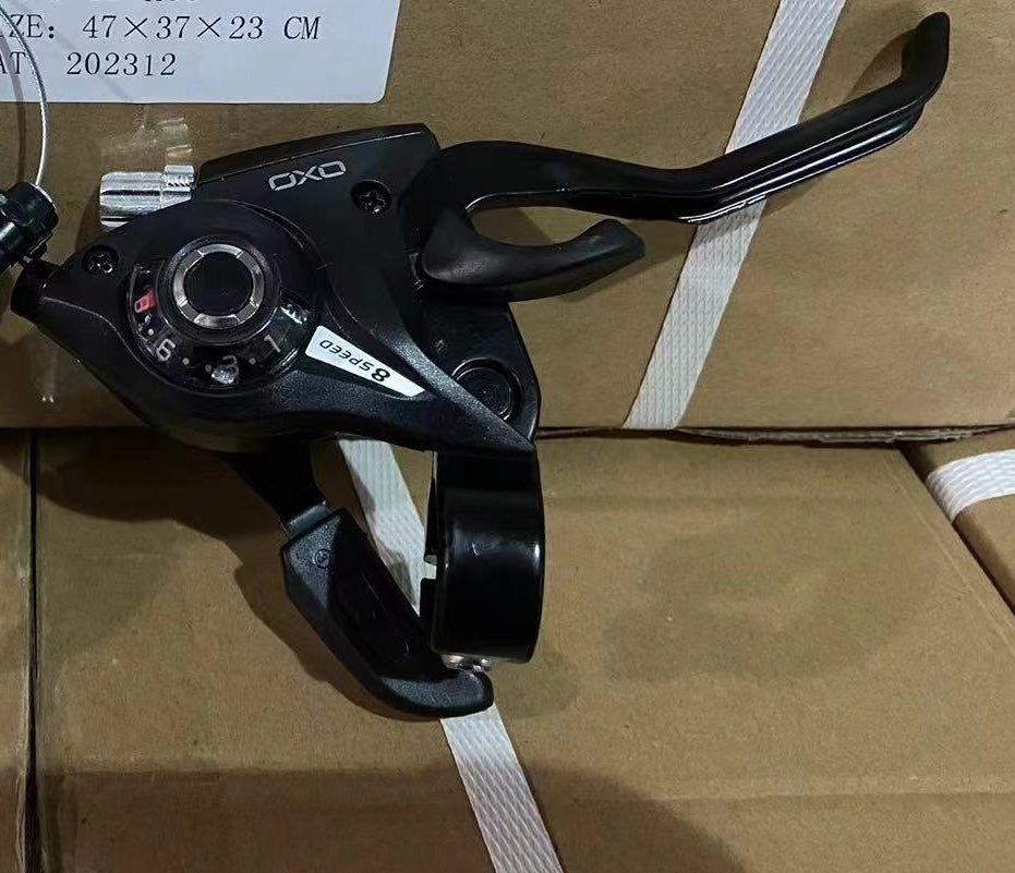 Shifter OXO ST-51 L/R 3x7 / 3x8 Speed Black