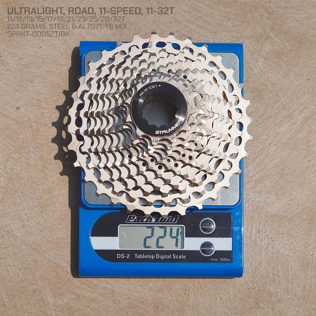 Líp cassette siêu nhẹ dành cho xe đạp đường trường Strummer HG