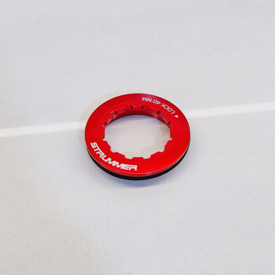 Strummer Lock Ring Alloy AL7075 Red