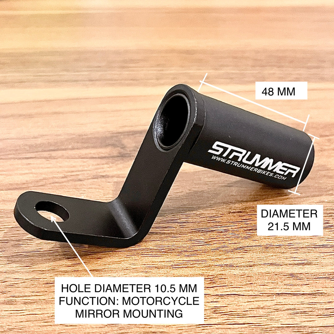 Strummer Motorcycle Adaptor (Mirror Mounting) for Phone Holder