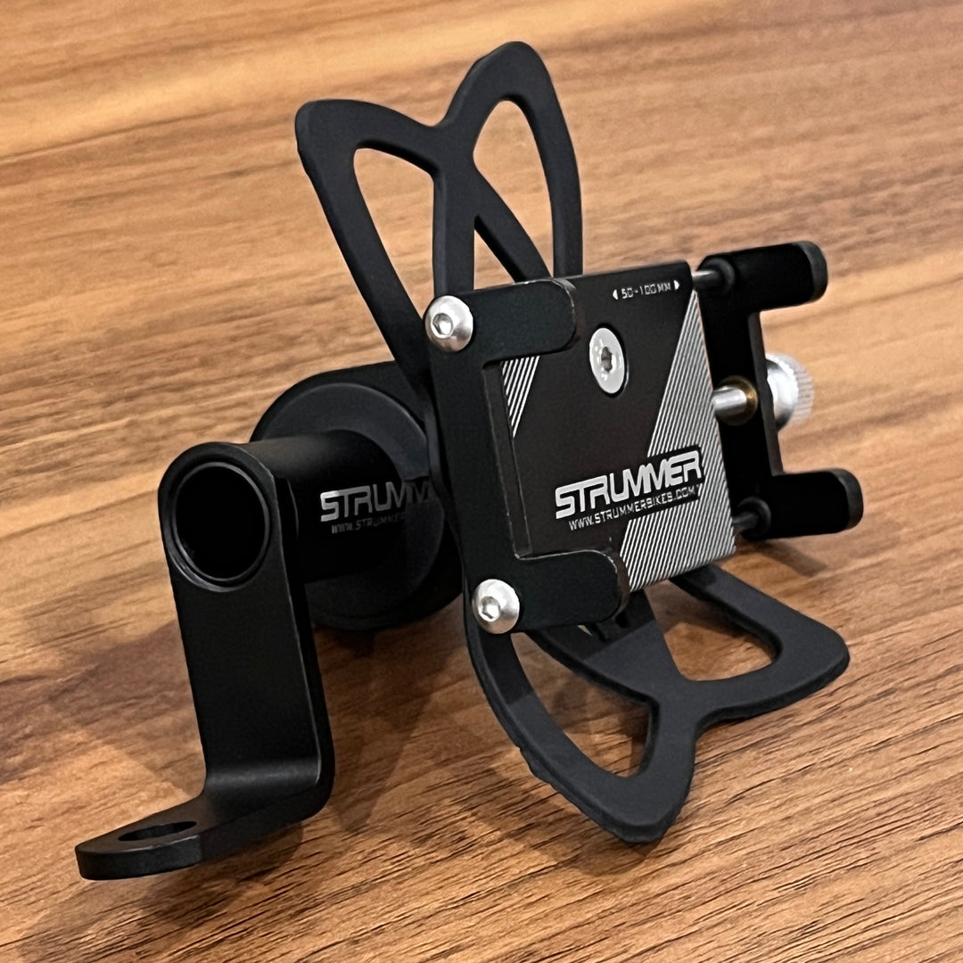 Adaptor Sepeda Motor Strummer (Pemasangan Cermin) untuk Dudukan Telepon
