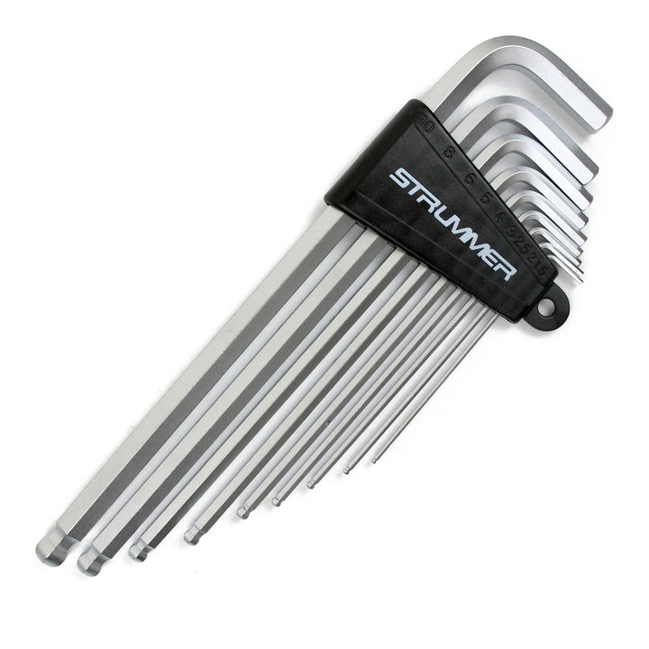 Strummer 9 in 1 Allen/Hex Wrench Set (1.5/2/2.5/3/4/5/6/8/10 mm)