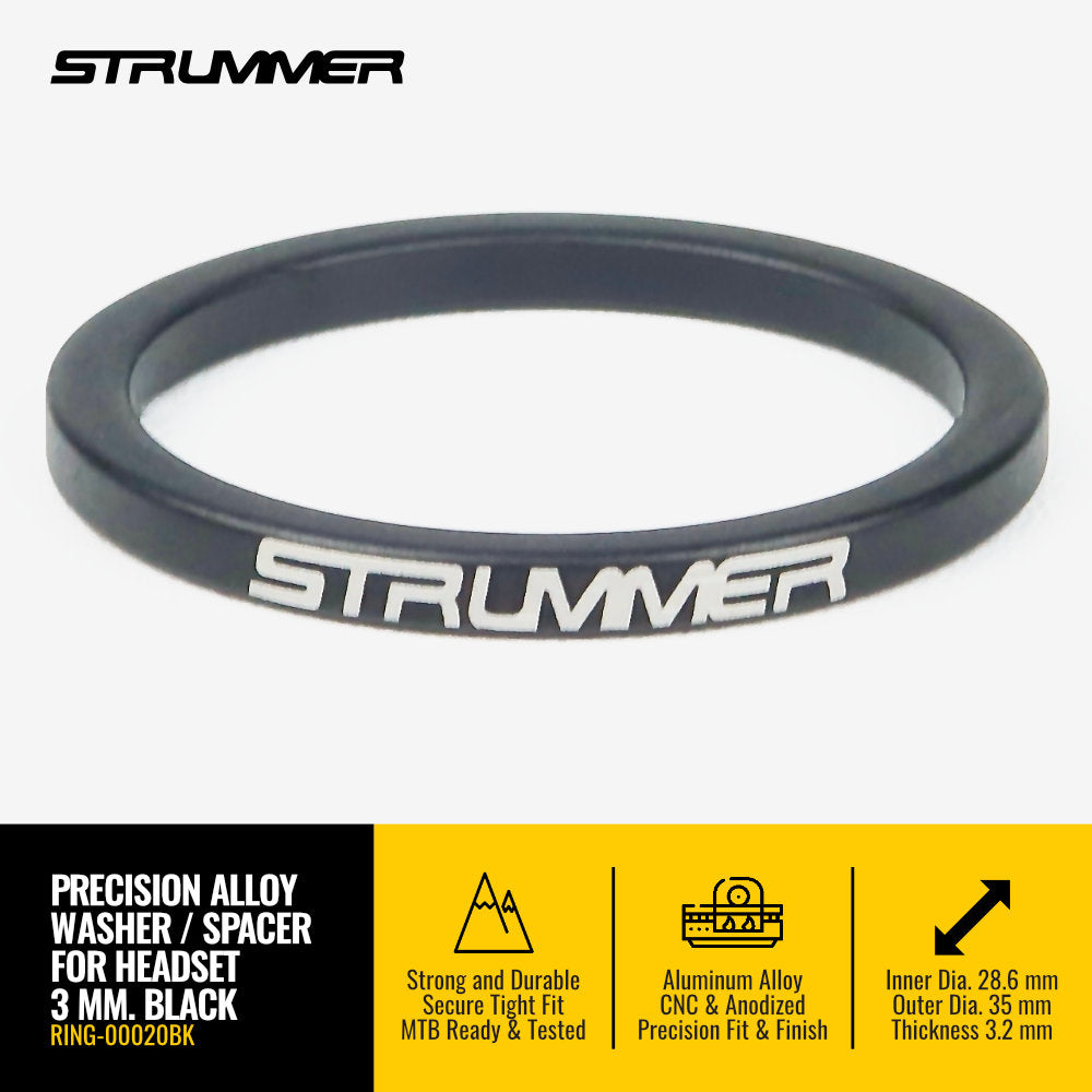 Penjarak headset aloi Strummer 1-1/8”