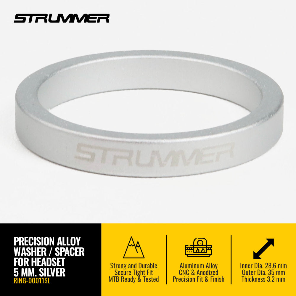 Penjarak headset aloi Strummer 1-1/8”