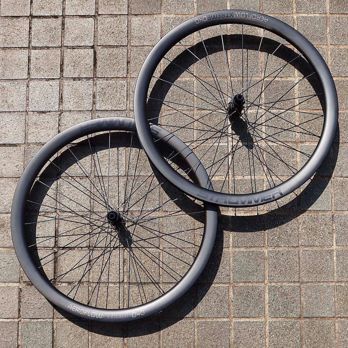 (Discontinued) Strummer Aeroflow Xtreme HR-500 Carbon Disc Brake Wheelset