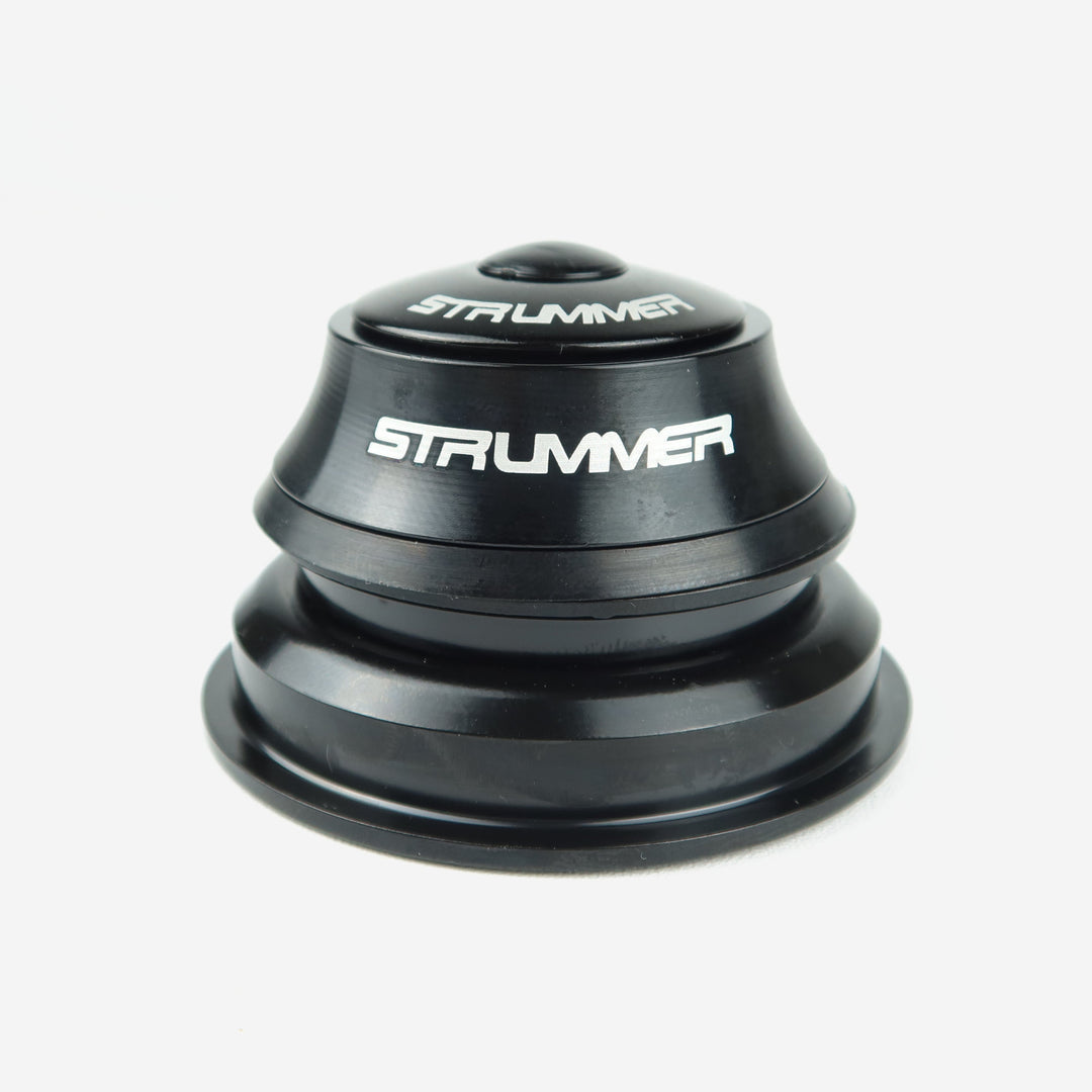 (ยกเลิกการผลิต) ชุดถ้วยคอจักรยาน Strummer แบบกึ่งอินทิเกรต HP-651M เทเปอร์ 44/56 มม. สีดำ