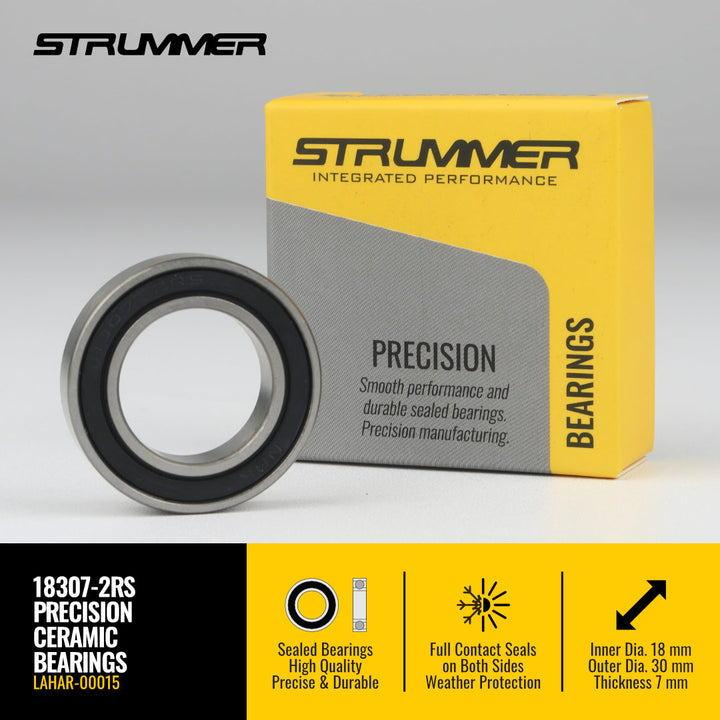 Strummer 18307-2RS Sealed Bearing (Hybrid Ceramic)