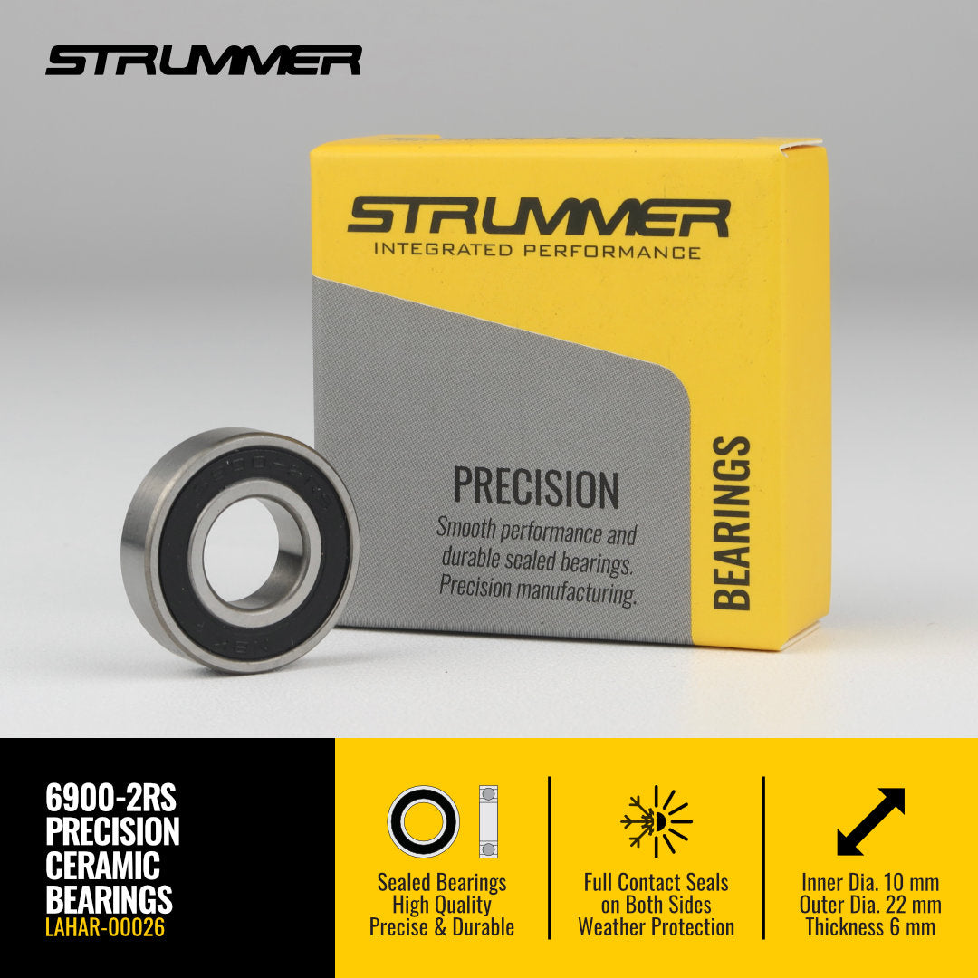 Strummer 6900-2RS Sealed Bearing (Hybrid Ceramic)