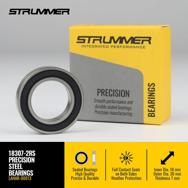 Strummer 18307-2RS Bearing (Steel)
