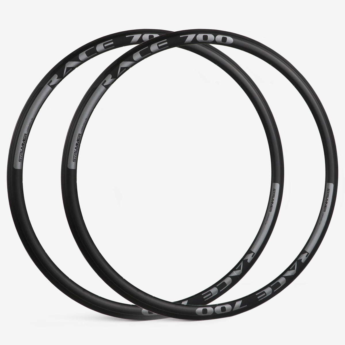 (Auslaufmodell) Strummer Race-700 30-mm-Felgen (schwarze Bremsflanke, 2 Stück)