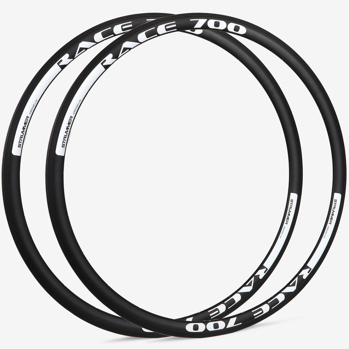 (Auslaufmodell) Strummer Race-700 30-mm-Felgen (schwarze Bremsflanke, 2 Stück)
