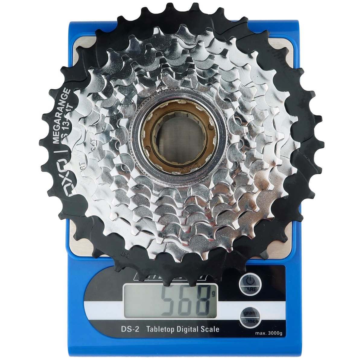 OXO 8-Speed 13-34T Megarange Freewheel Sprocket (CP/Black)
