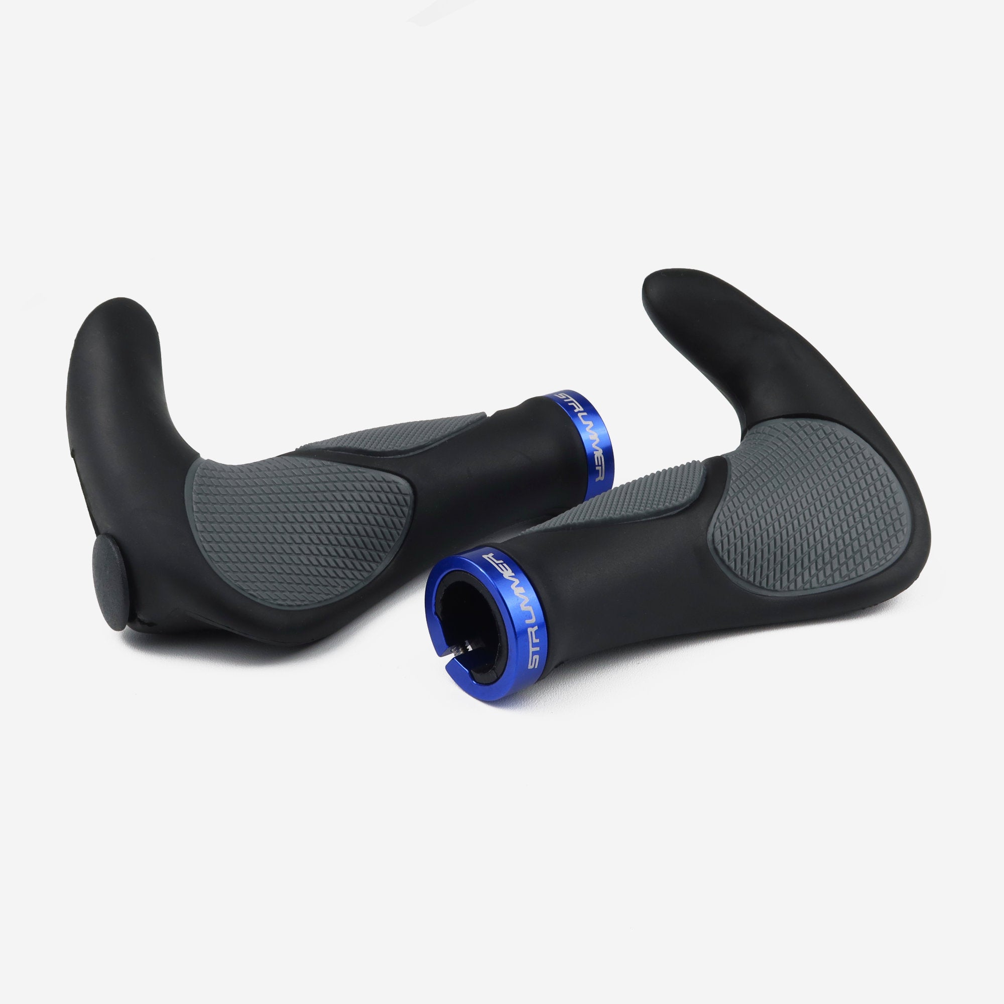 Mtb grips best sale with bar ends