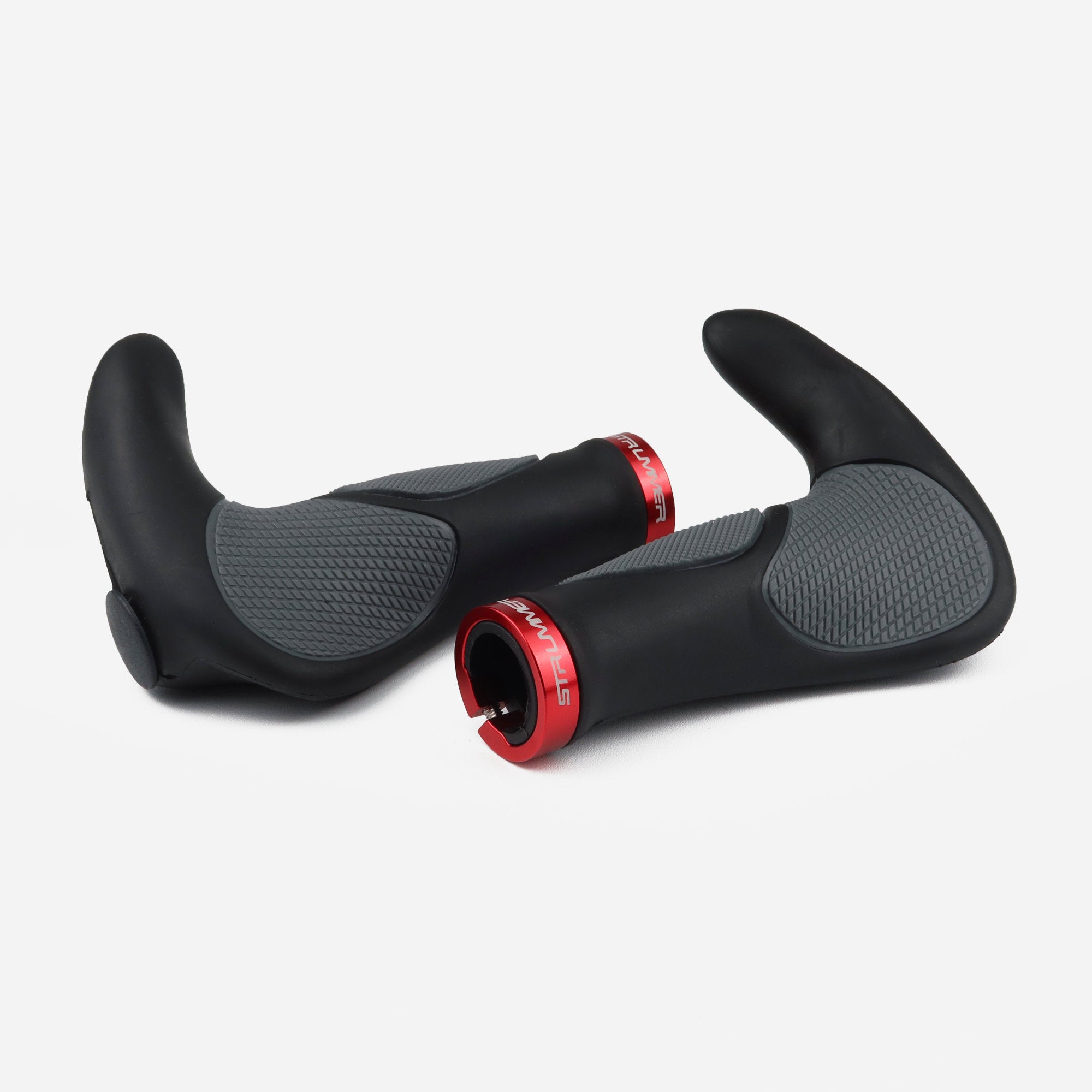 Specialized grips with clearance bar ends