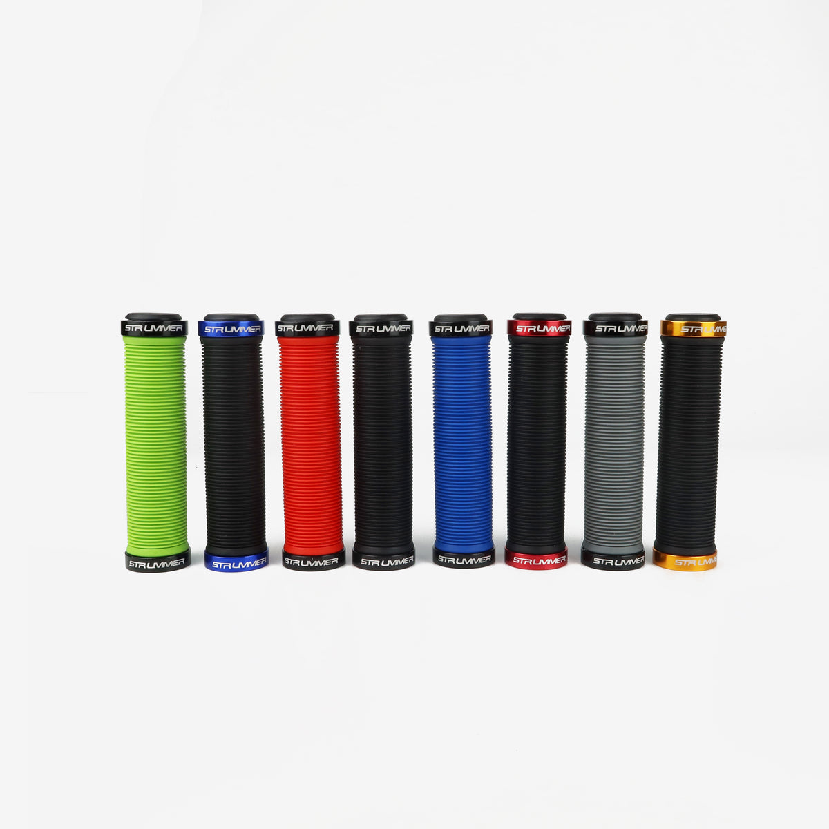 Poignée VTT Strummer HFT-899 nervurée à double verrouillage