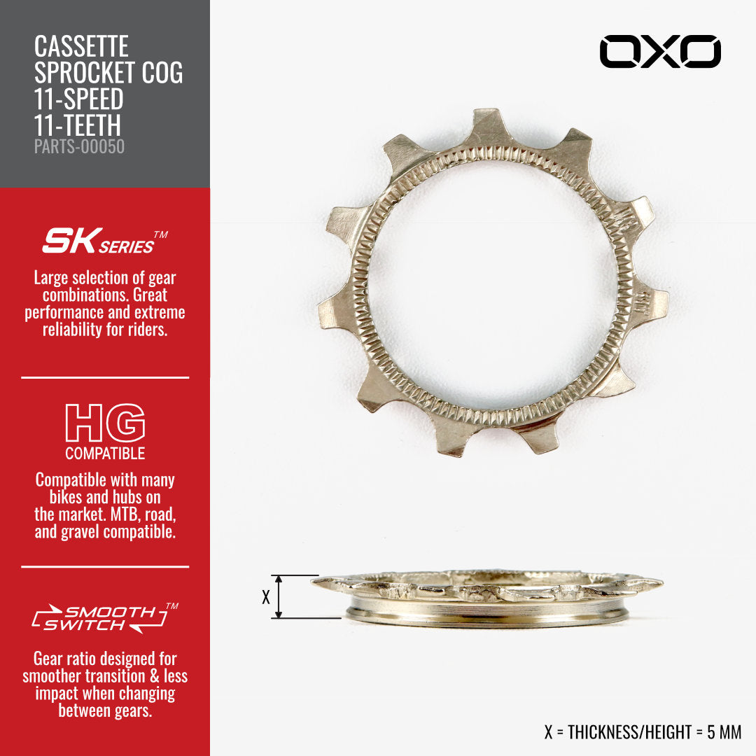Cog Sproket Kaset OXO (Gear/Gigi)